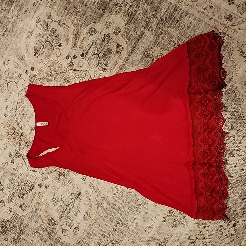 1X Ladies Boutique Laced Tank